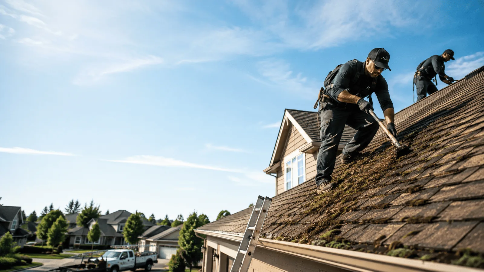 Roof Moss Removal in Oakhurst, OK near me